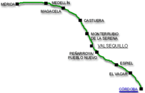 Rutas en Valsequillo